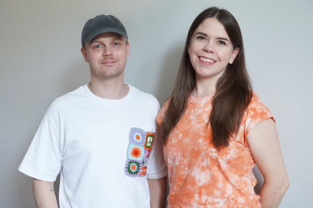 Sampsa Suokas ja Susanna Koskimaa yhteiskuvassa